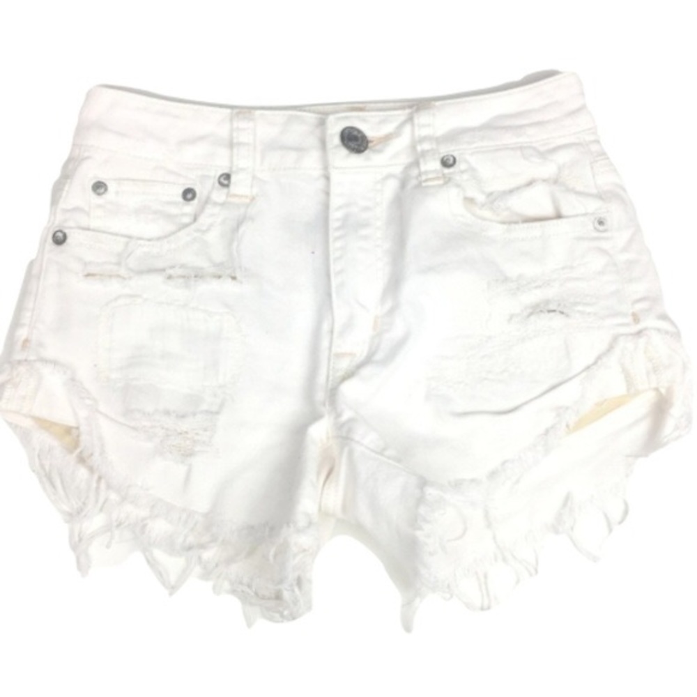 White shorts